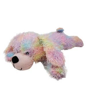 Peek-A-Boo Plush Rainbow Tye-dye Dog Stuffed Animal
